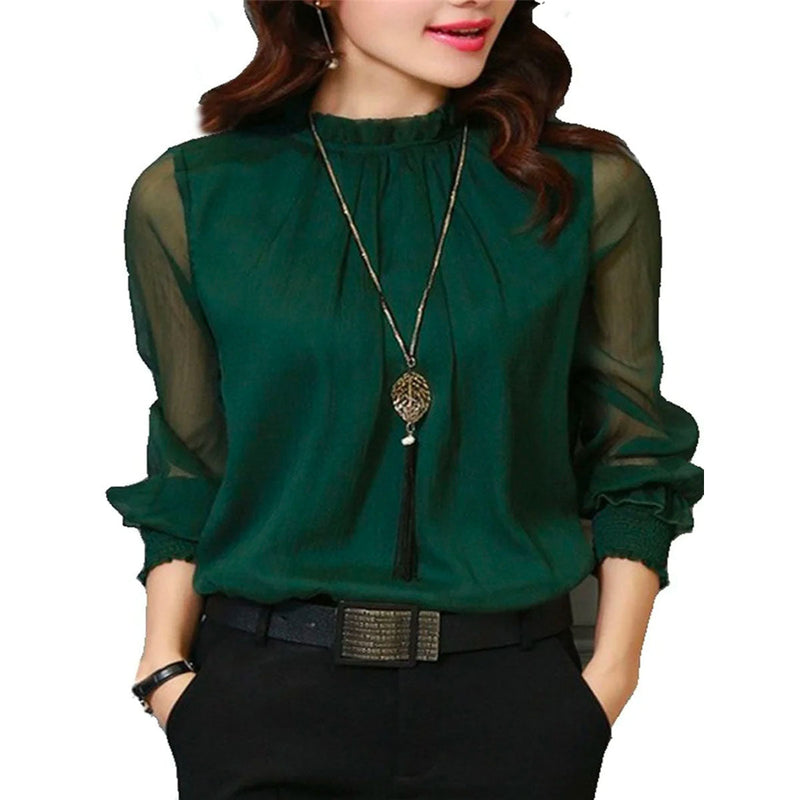 Millicent Elmsworth Long Sleeve Blouse