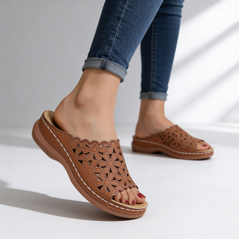 Ariane Halvard Slide Sandals