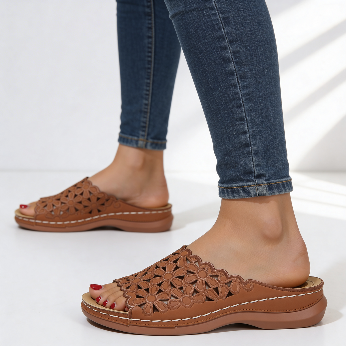Ariane Halvard Slide Sandals