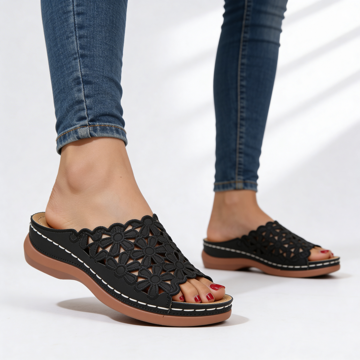 Ariane Halvard Slide Sandals
