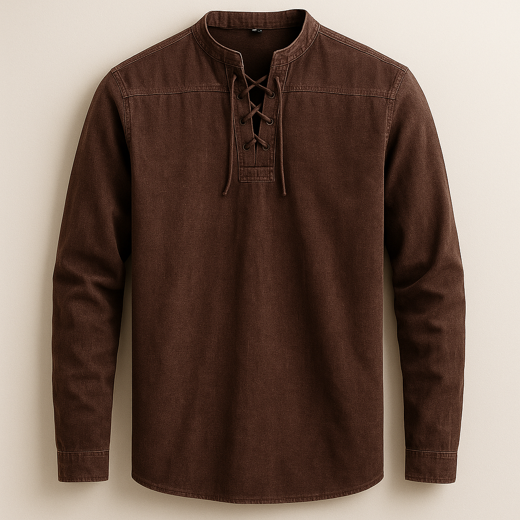 Dashiell Yarborough Open Collar Shirt