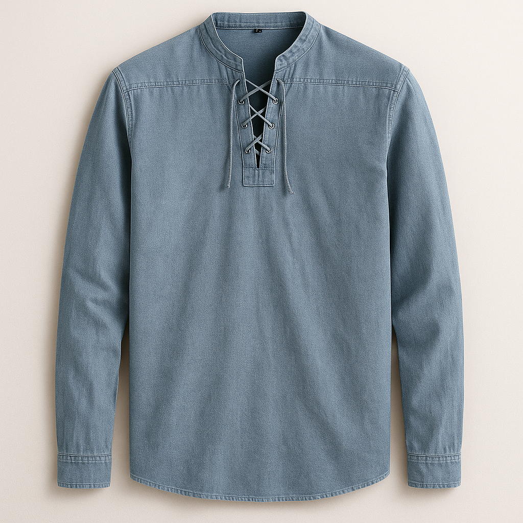 Dashiell Yarborough Open Collar Shirt