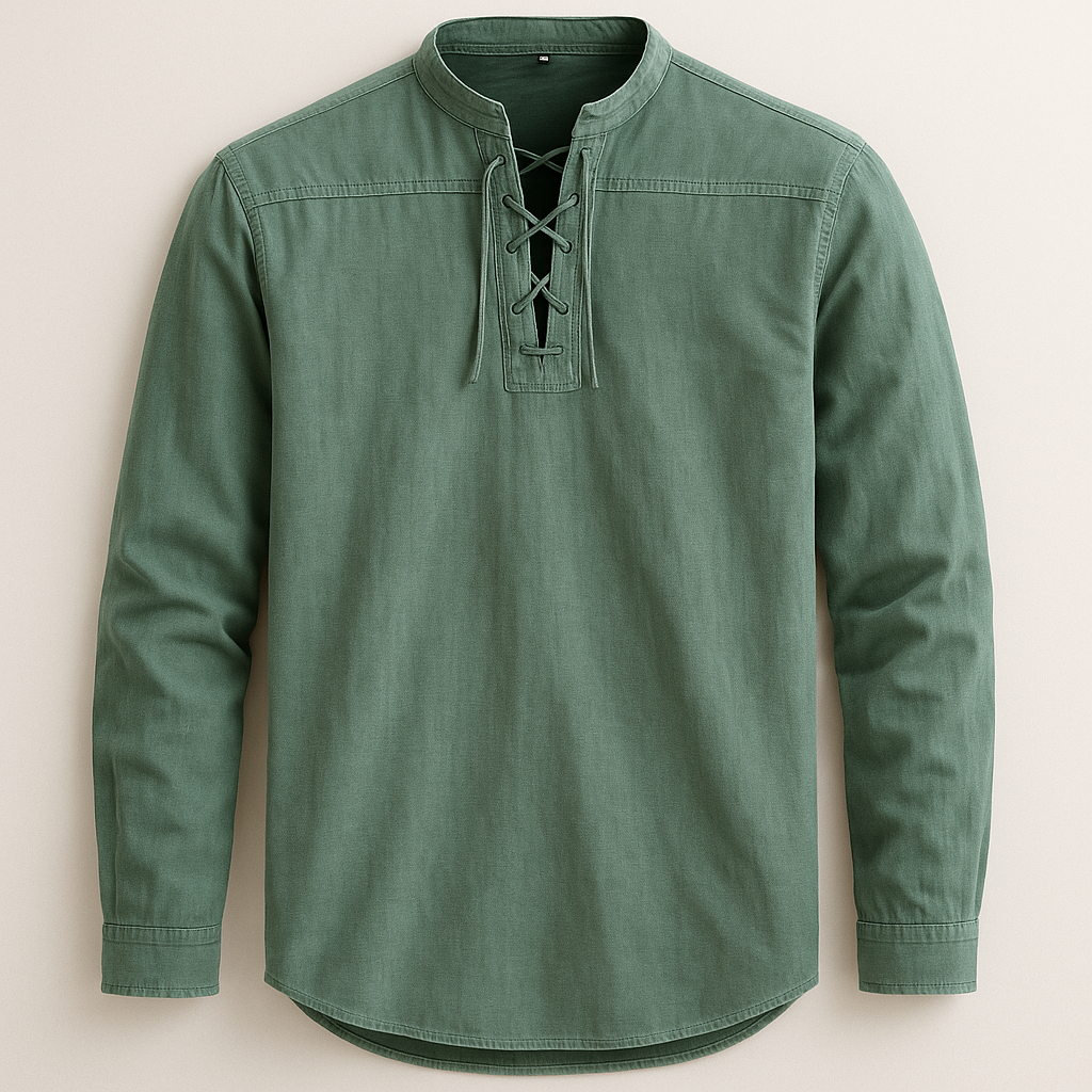 Odric Danforth Open Collar Shirt