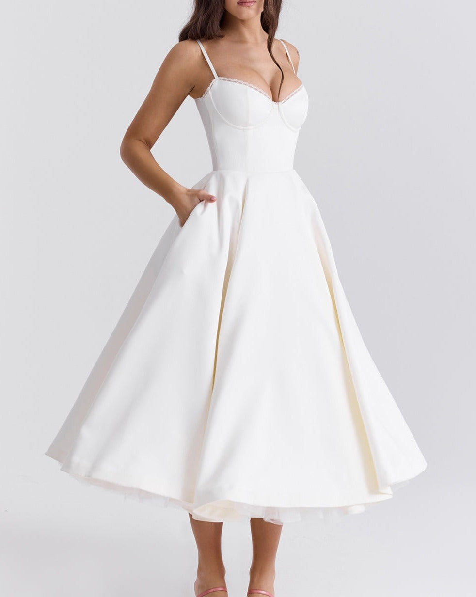 Delphine Lyneham Summer Midi Dress