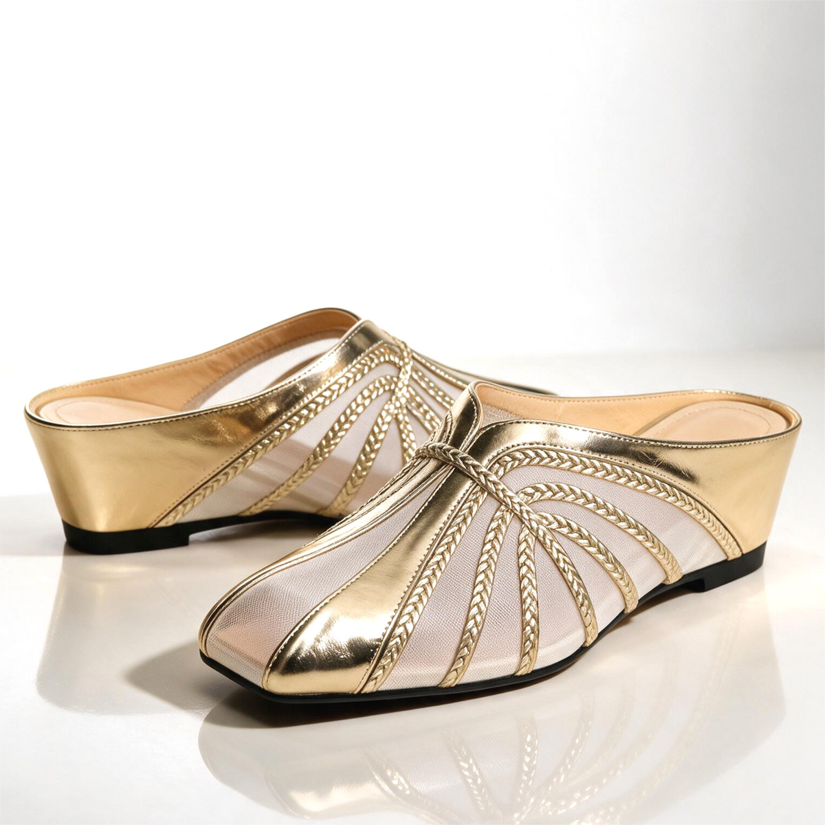 Millicent Rothbury Woven Slides