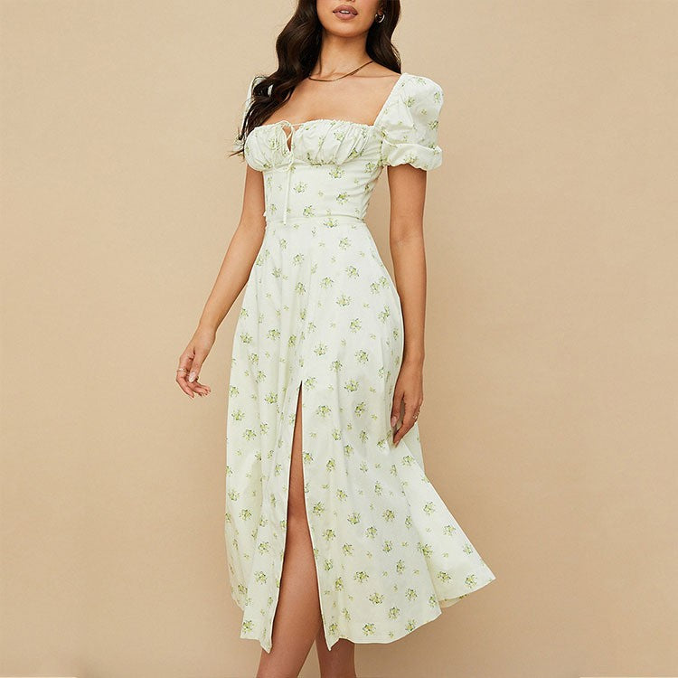Anouk Ulverston Puff Sleeve Midi Dress