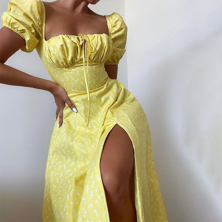 Anouk Ulverston Puff Sleeve Midi Dress