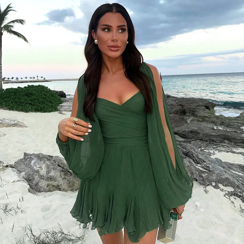Sylvie Yaxley Christmas Party Midi Dress