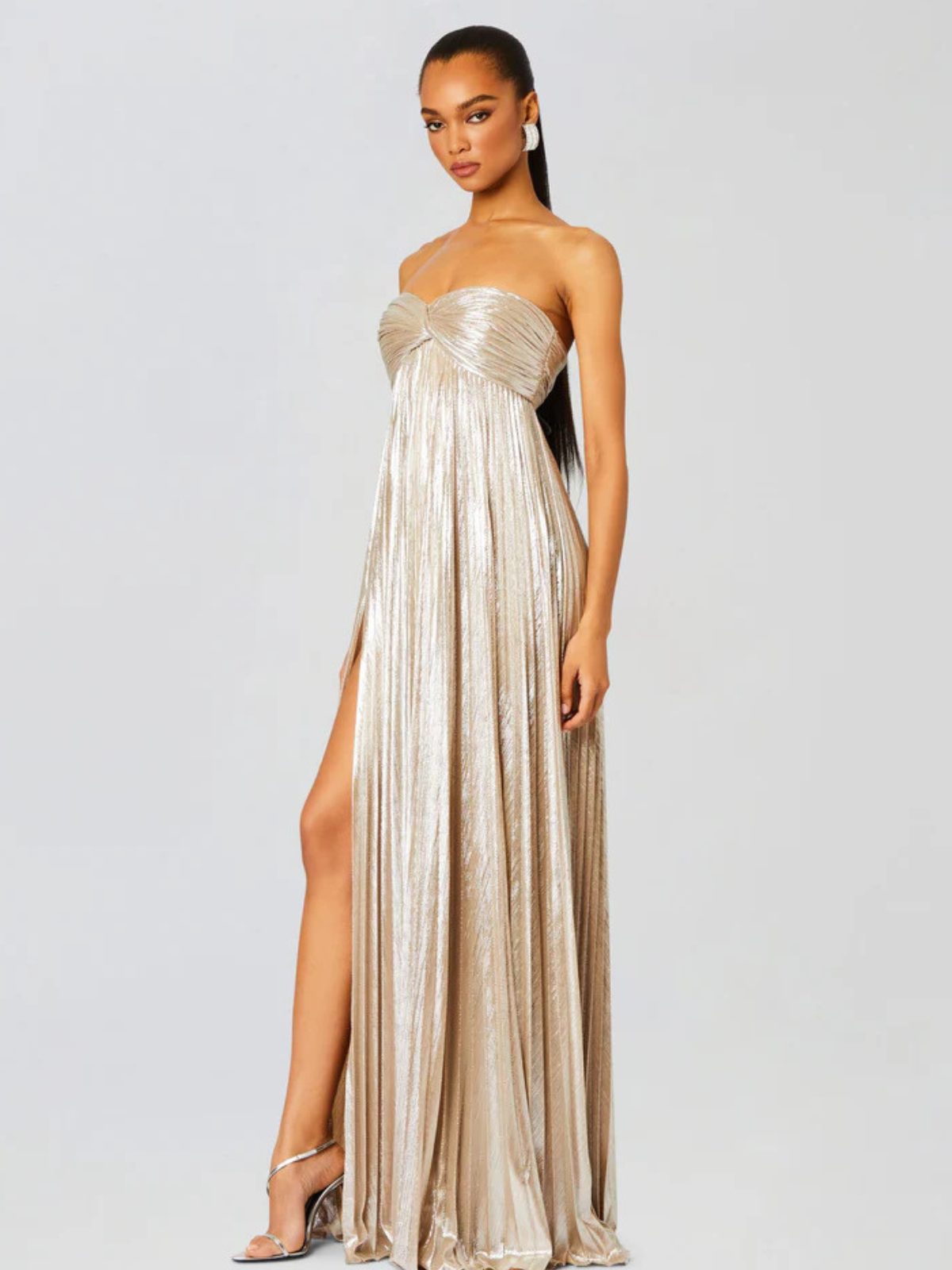 Celeste Vexley Strapless Maxi Dress